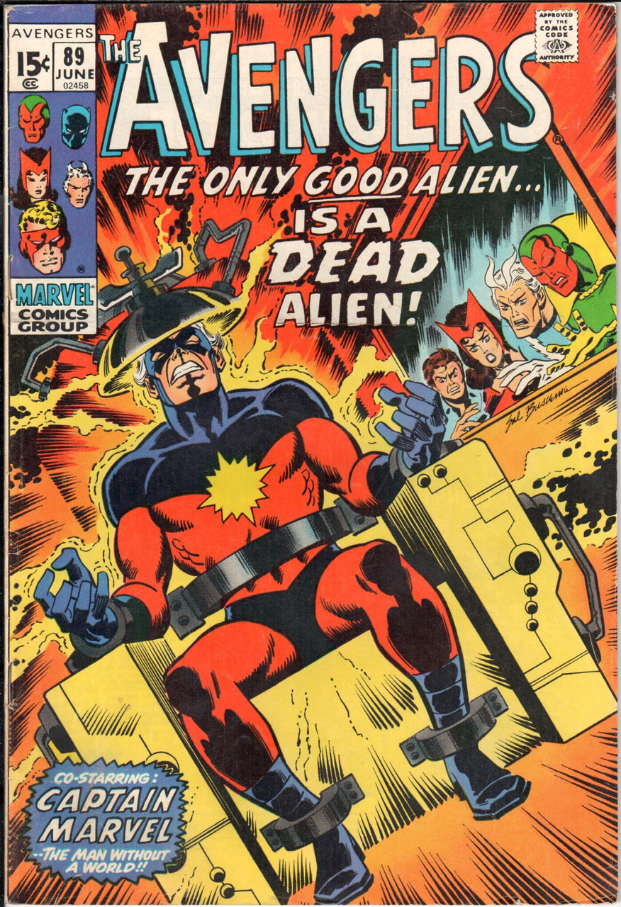 The Avengers (1963 Series) #89 FN+ 6.5