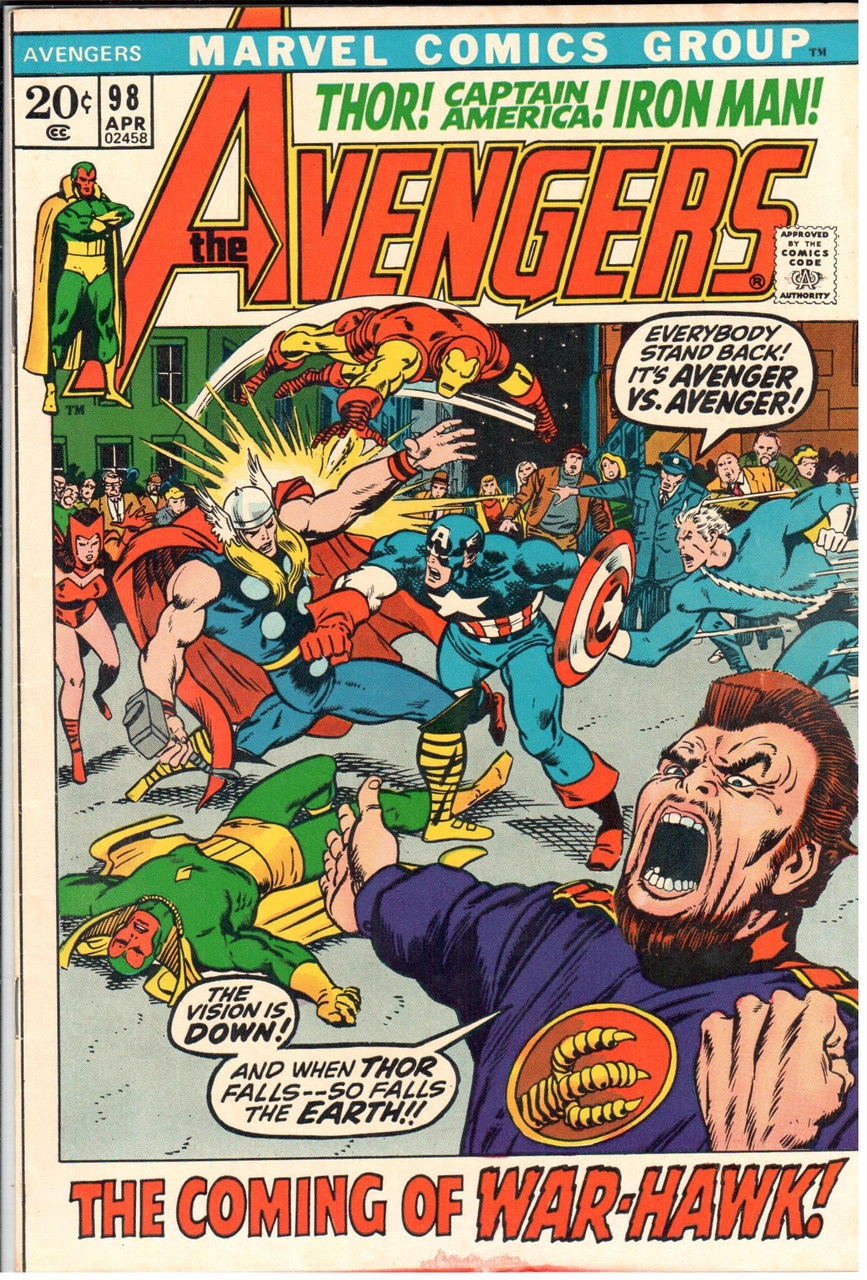 The Avengers (1963 Series) #98 VF- 7.5