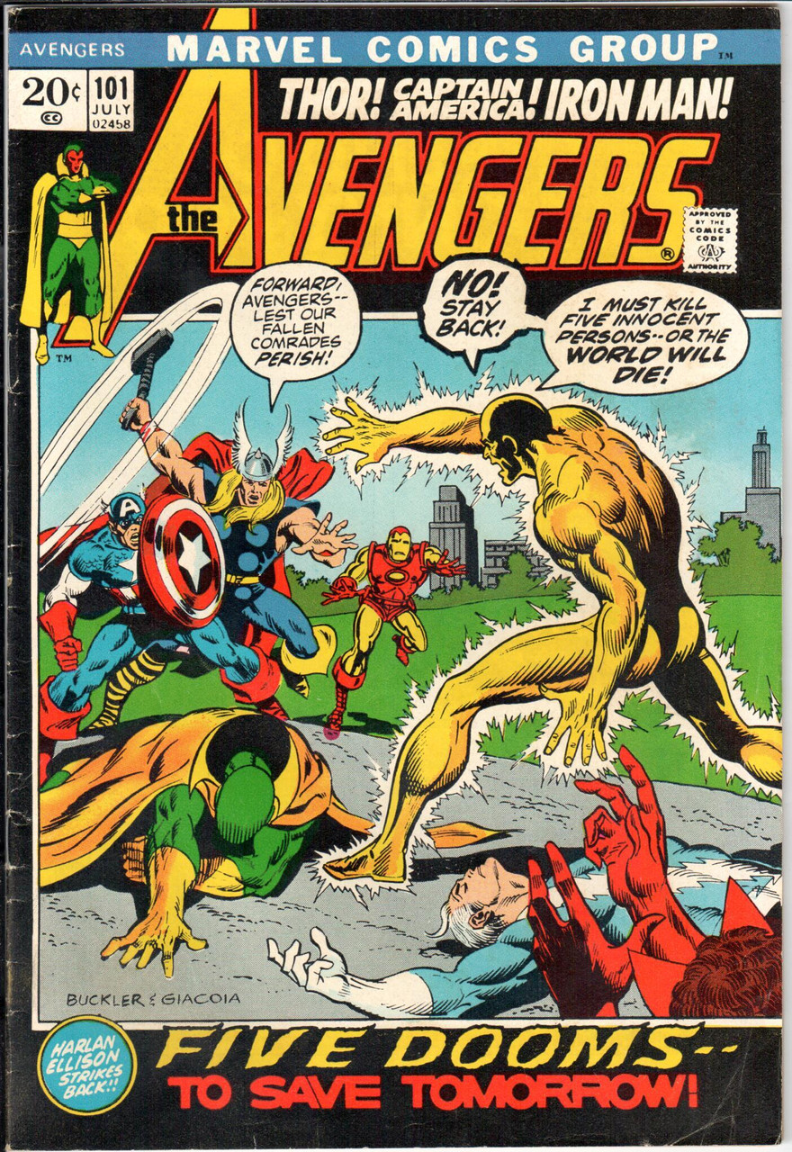 The Avengers (1963 Series) #101 FN 6.0