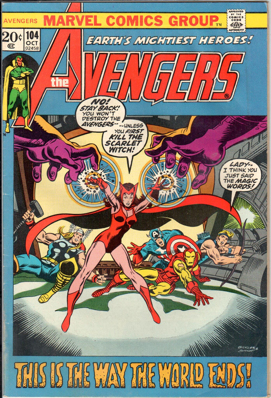 The Avengers (1963 Series) #104 FN- 5.5