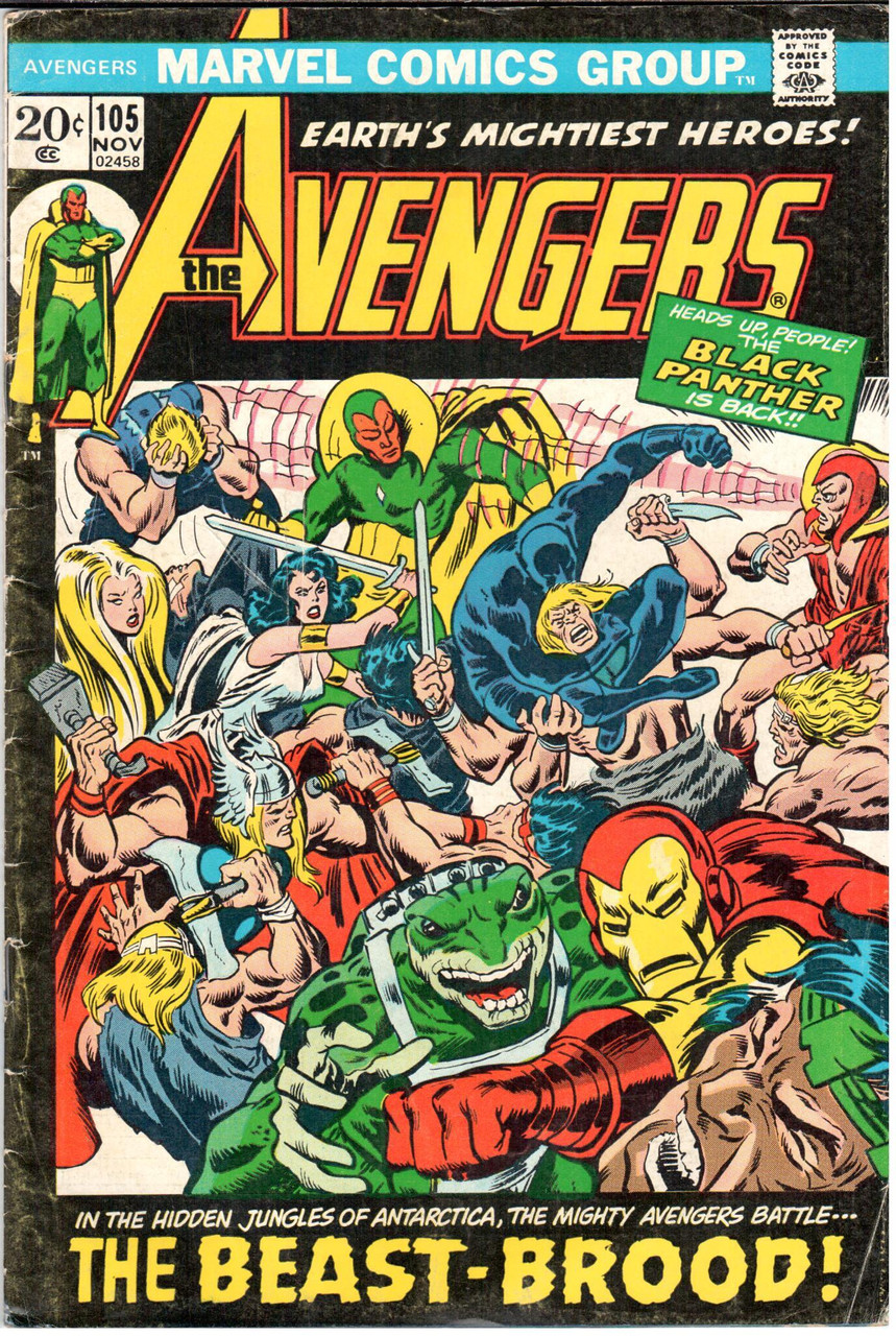 The Avengers (1963 Series) #105 VG+ 4.5
