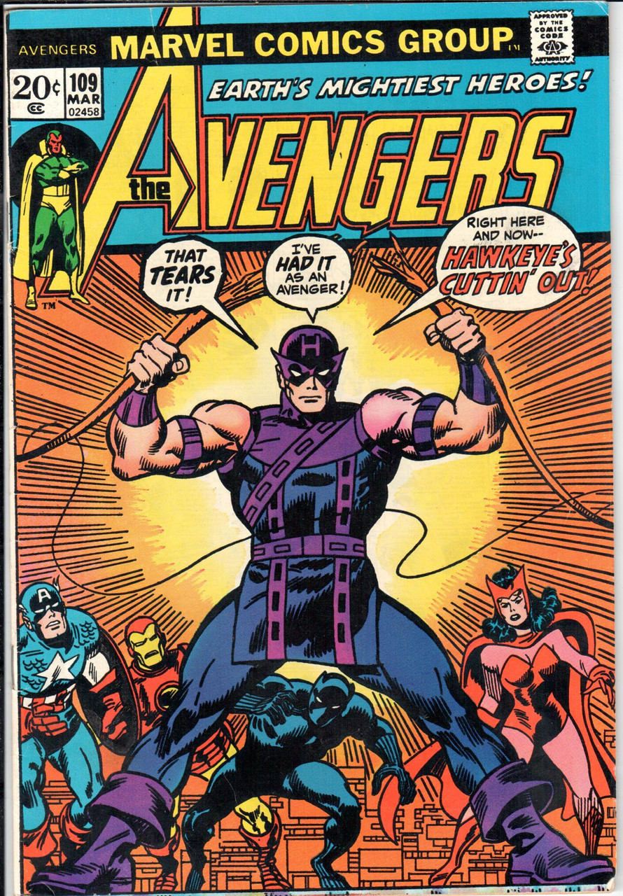 The Avengers (1963 Series) #109 VG/FN 5.0