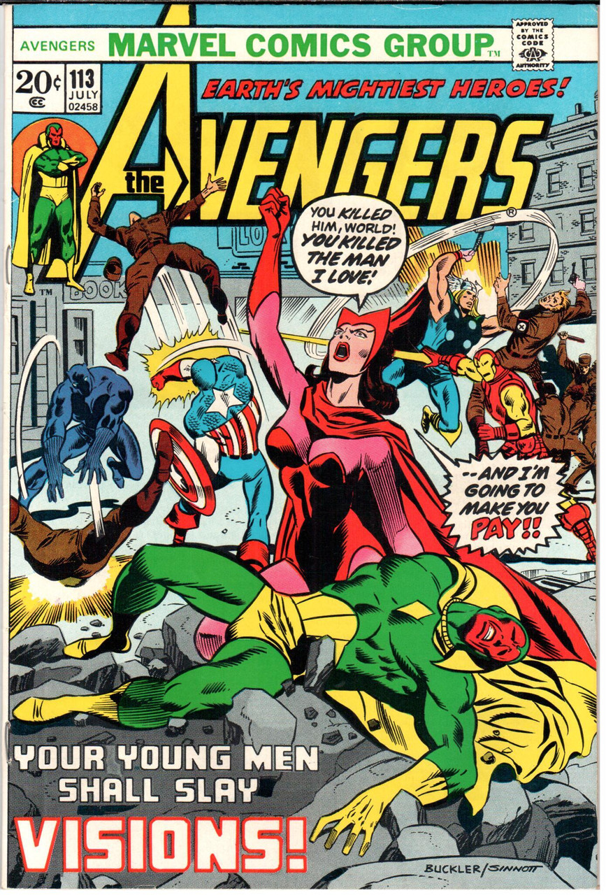 The Avengers (1963 Series) #113 VF+ 8.5