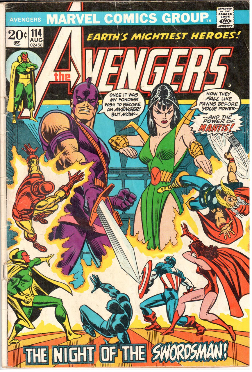 The Avengers (1963 Series) #114 VG+ 4.5