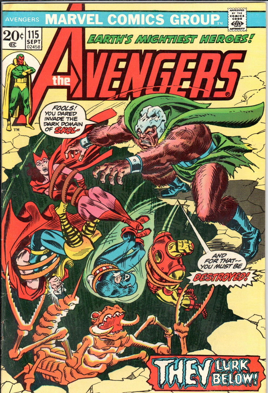 The Avengers (1963 Series) #115 FN+ 6.5