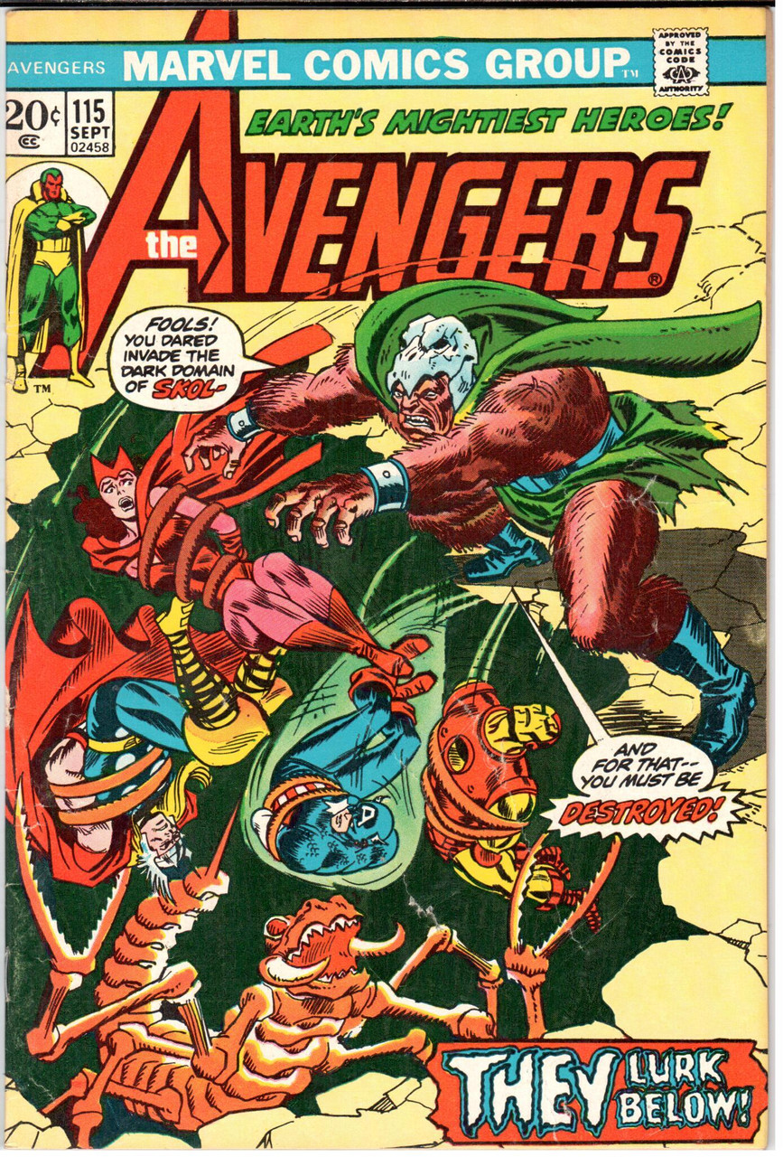 The Avengers (1963 Series) #115 VG/FN 5.0