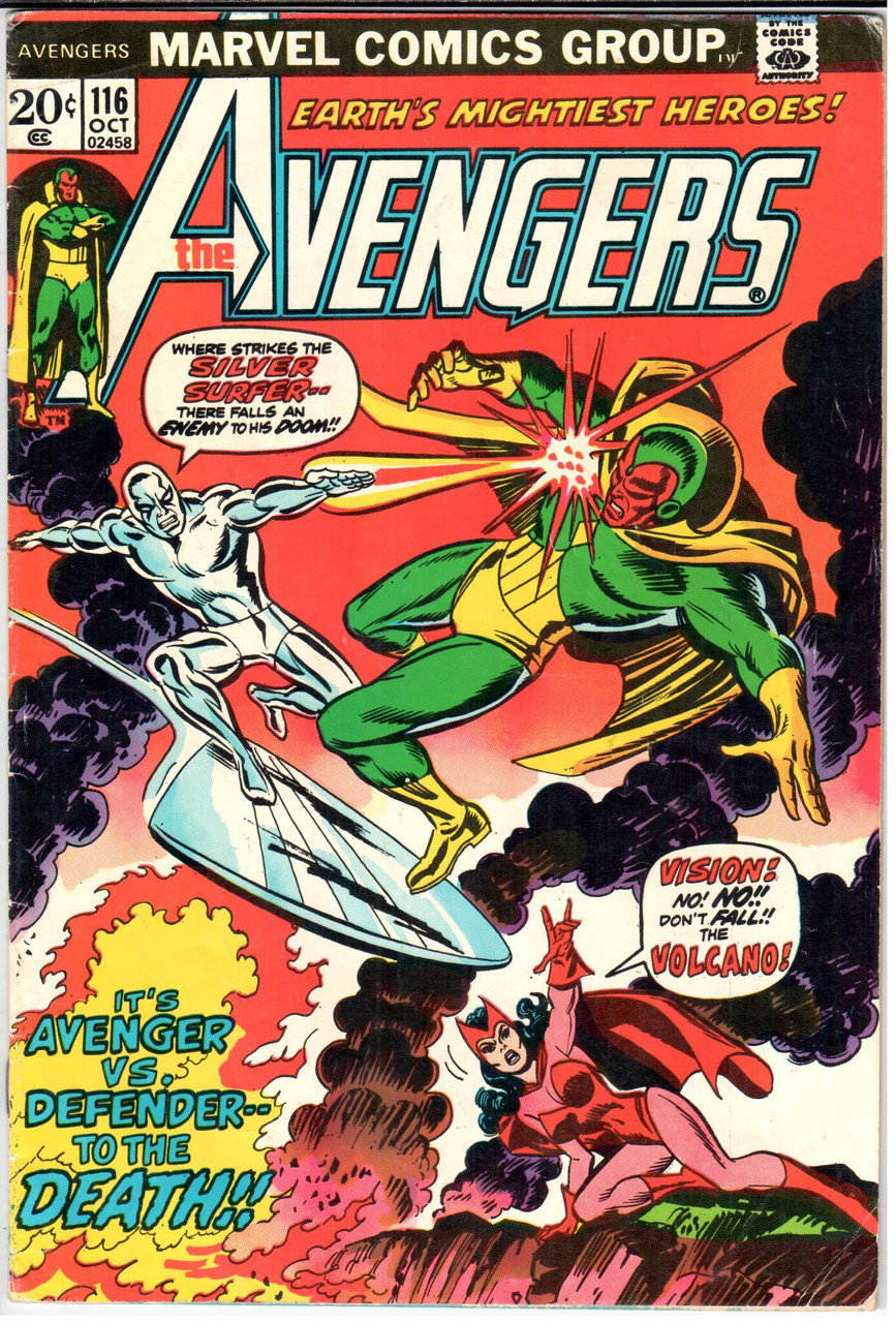 The Avengers (1963 Series) #116 VG+ 4.5