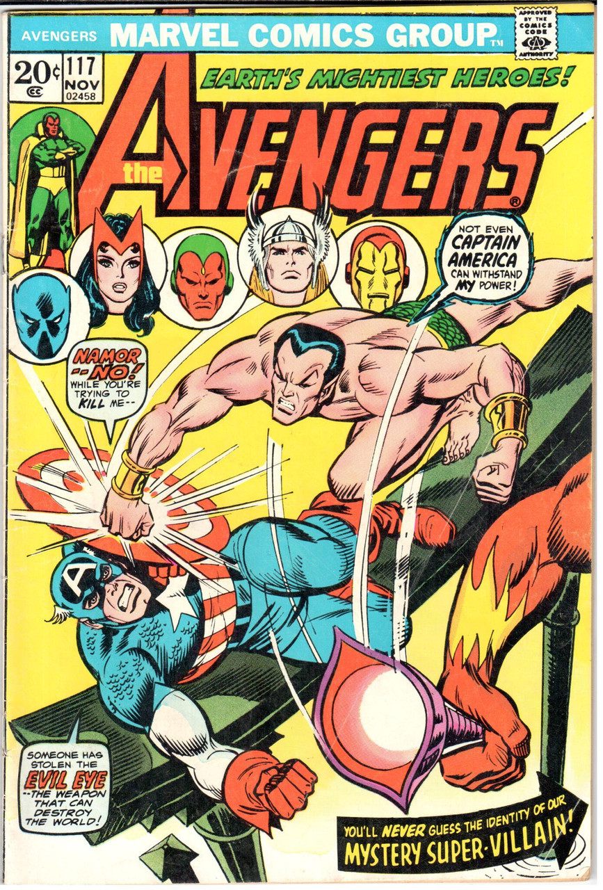 The Avengers (1963 Series) #117 VG+ 4.5