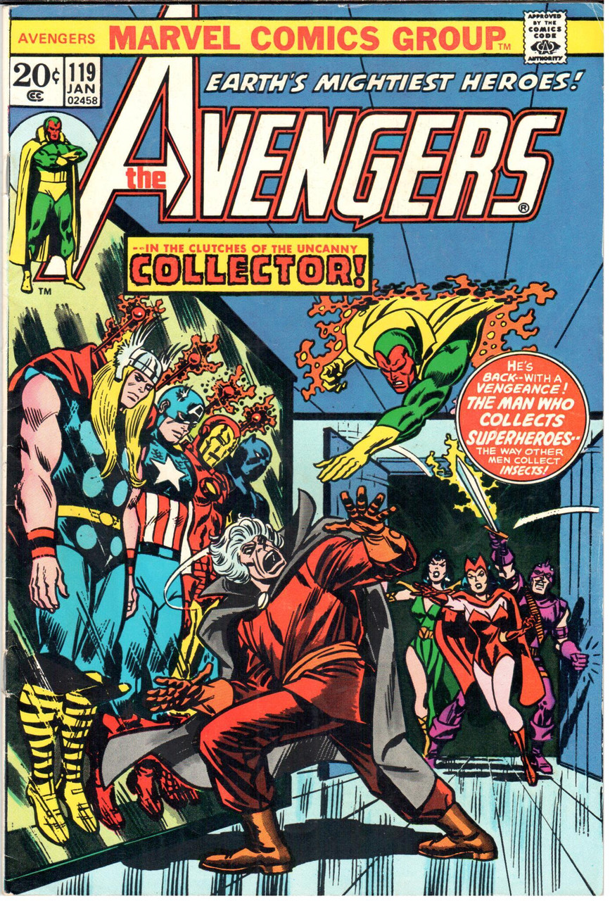 The Avengers (1963 Series) #119 FN- 5.5