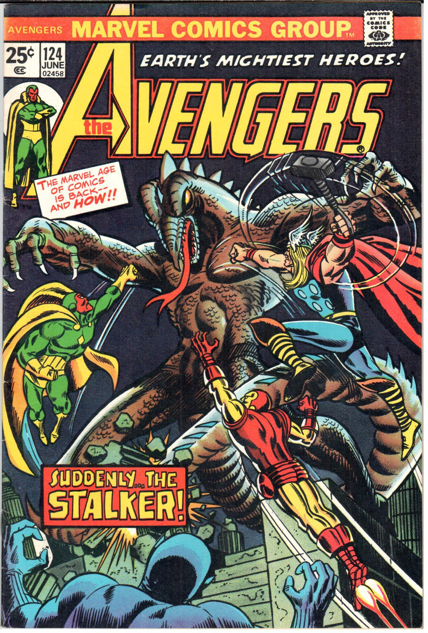 The Avengers (1963 Series) #124 VF- 7.5