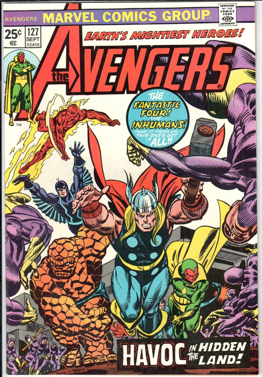 The Avengers (1963 Series) #127 VF+ 8.5