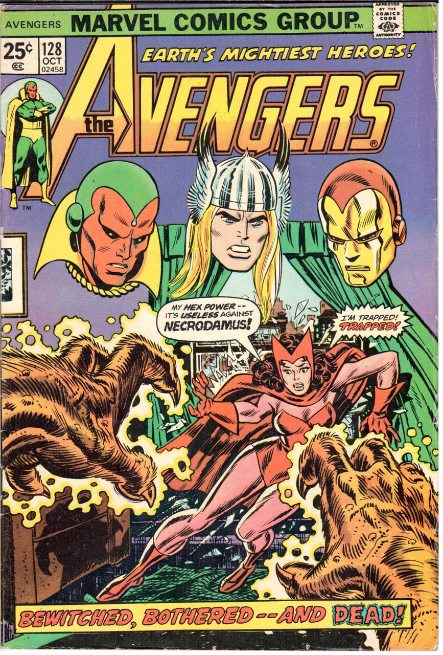 The Avengers (1963 Series) #128 VG 4.0