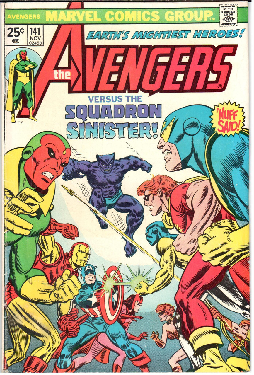 The Avengers (1963 Series) #141 VG+ 4.5