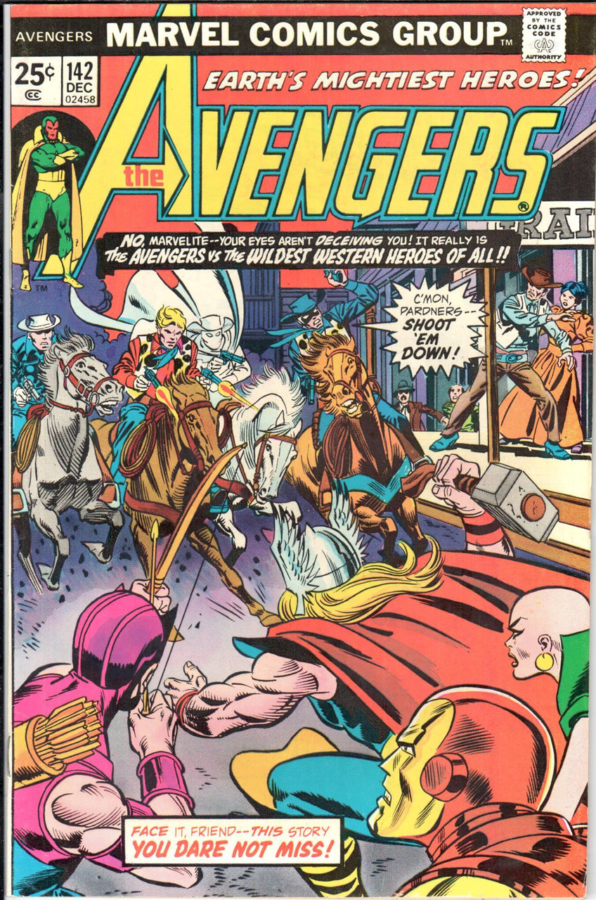 The Avengers (1963 Series) #142 VF+ 8.5