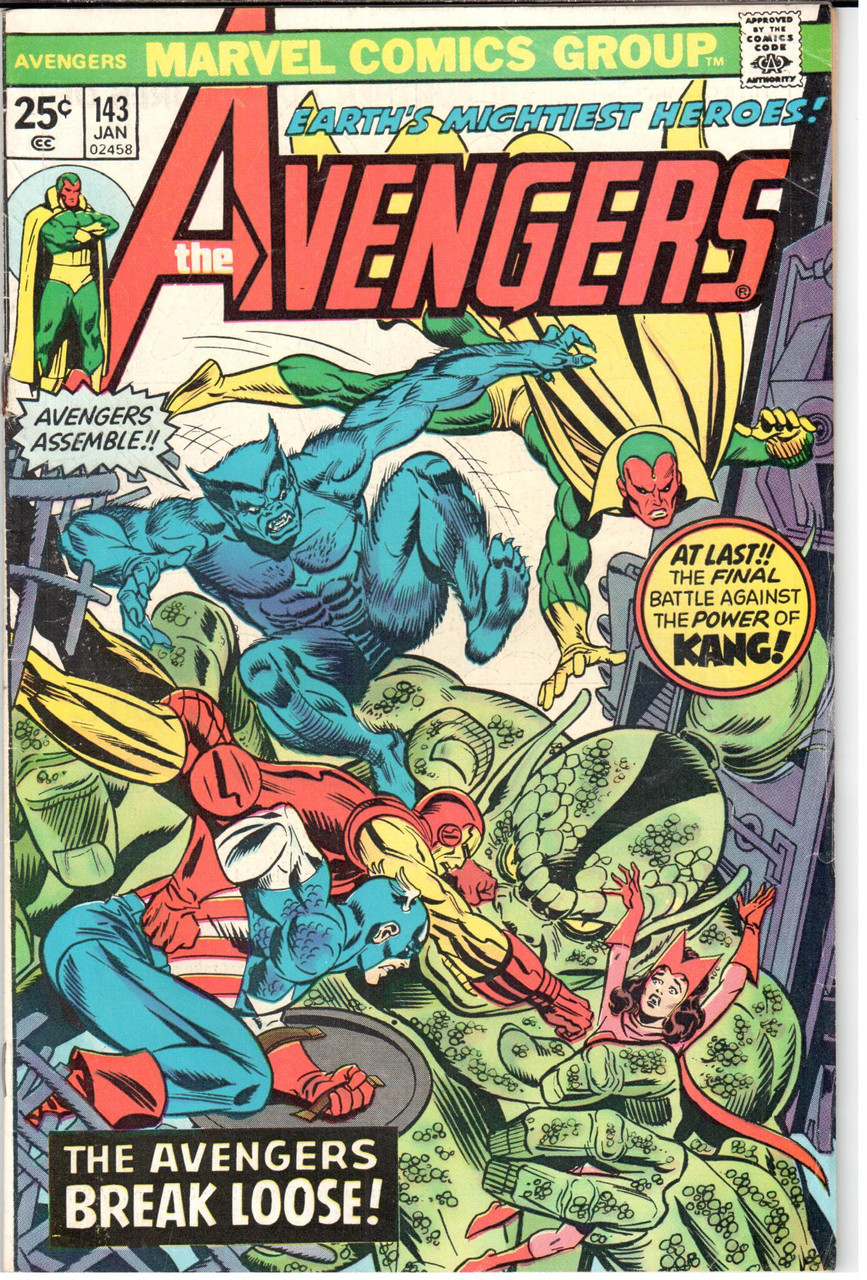 The Avengers (1963 Series) #143 VG/FN 5.0