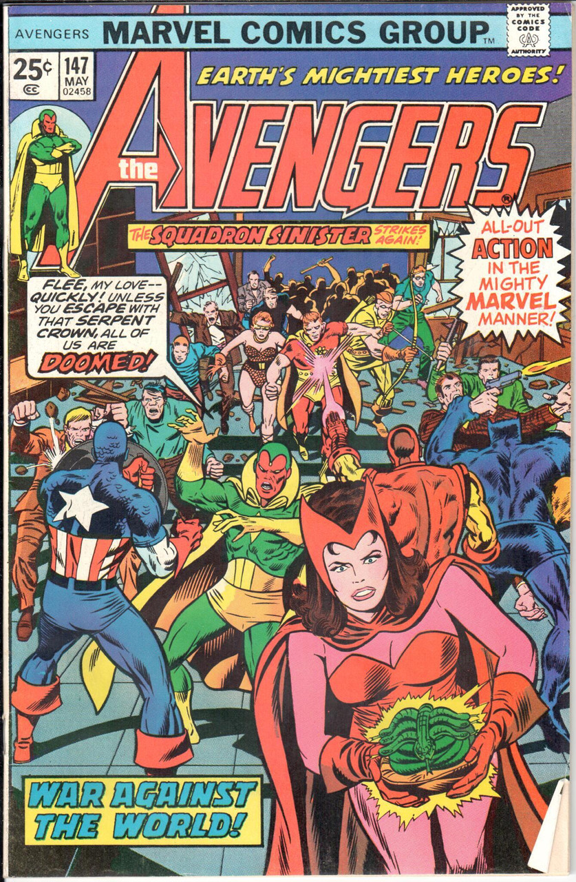 The Avengers (1963 Series) #147 VF- 7.5