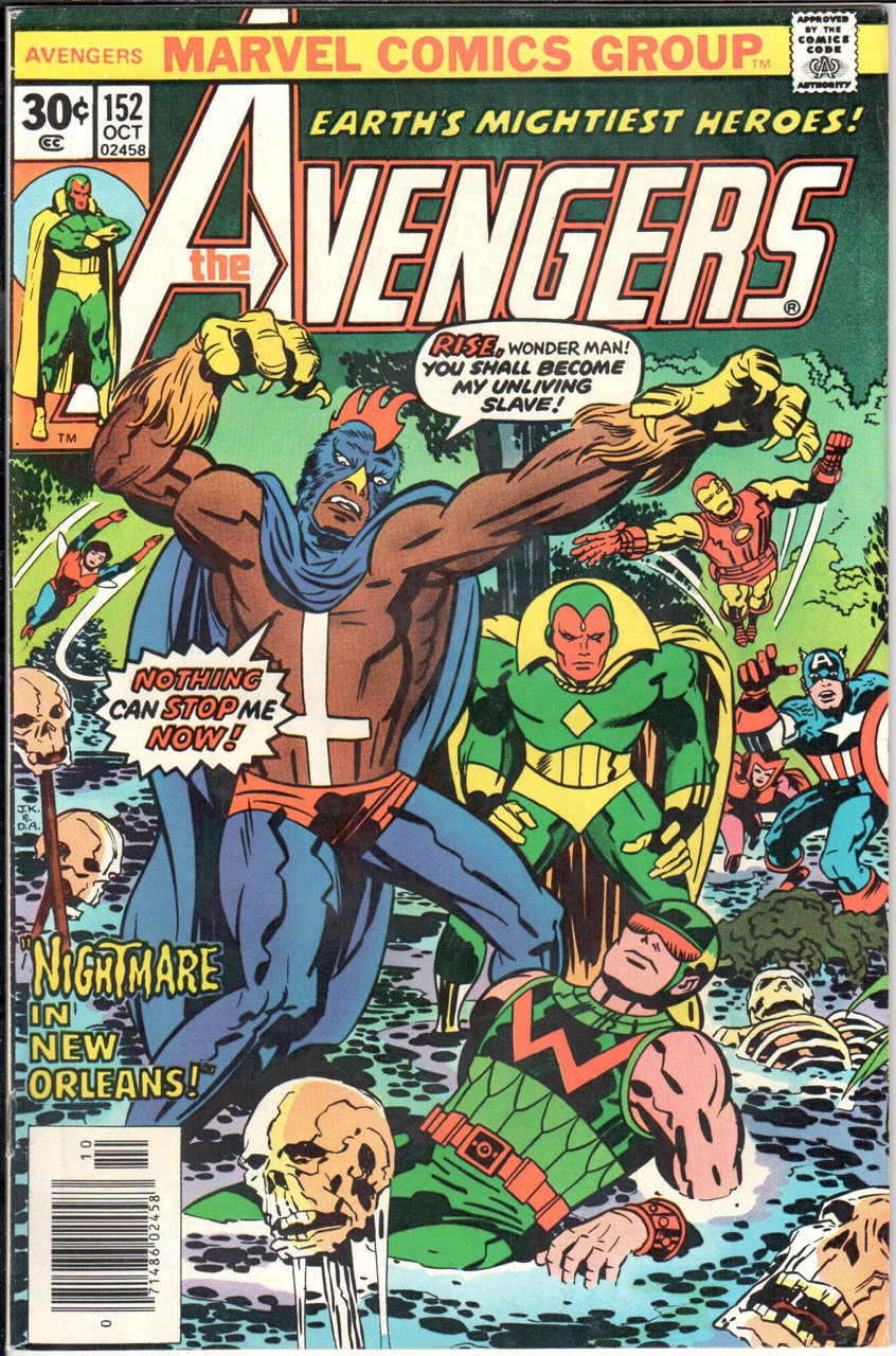 The Avengers (1963 Series) #152 Newsstand VF+ 8.5