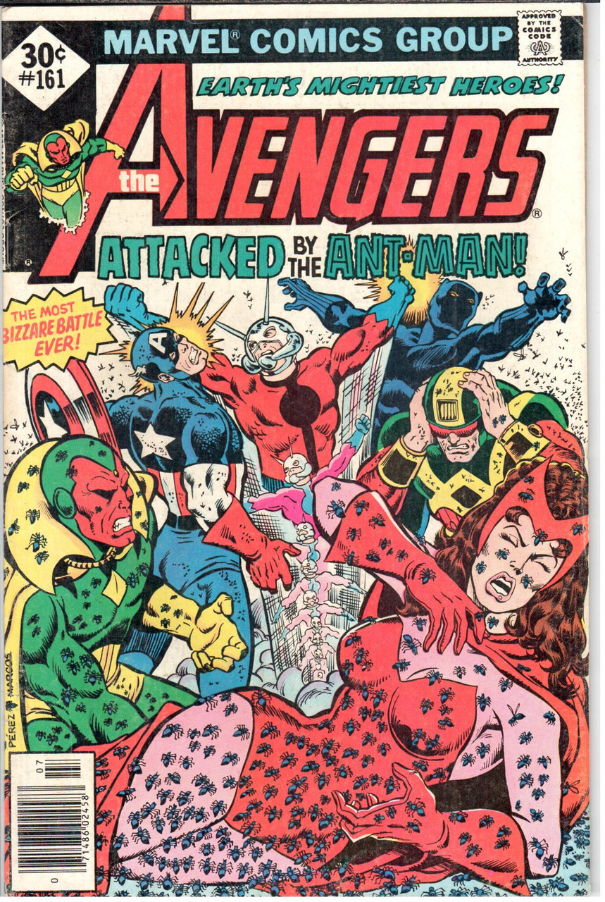 The Avengers (1963 Series) #161 Newsstand FN+ 6.5