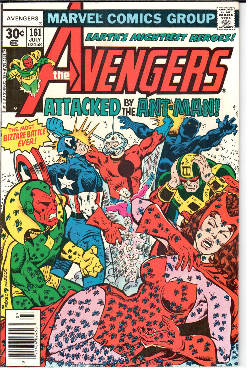 The Avengers (1963 Series) #161 Newsstand VF 8.0