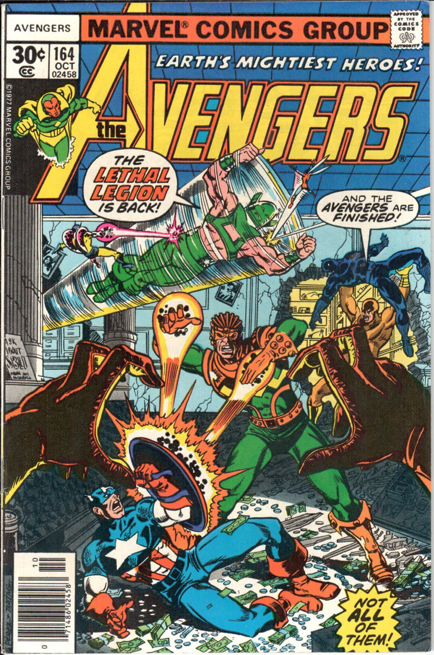 The Avengers (1963 Series) #164 Newsstand VF 8.0