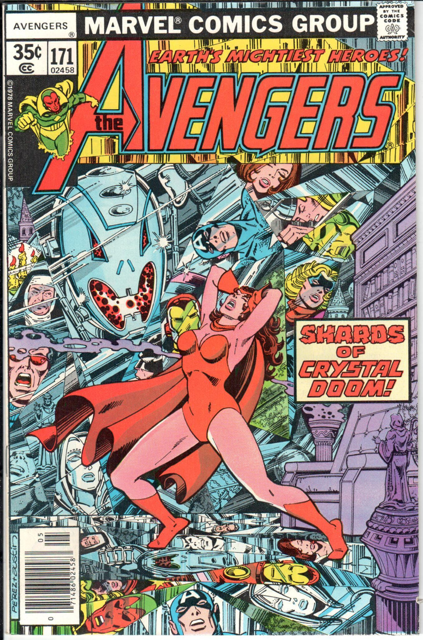 The Avengers (1963 Series) #171 Newsstand VF 8.0