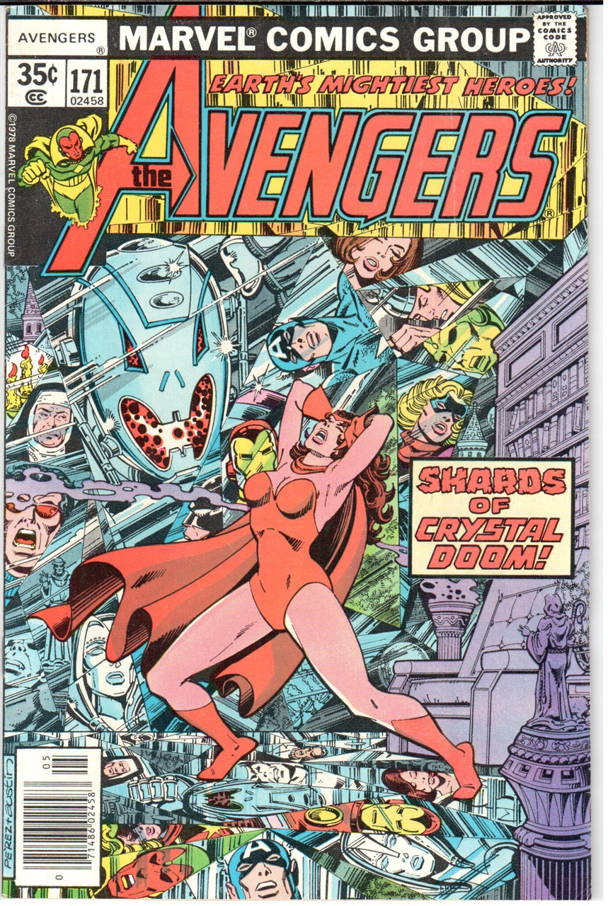 The Avengers (1963 Series) #171 Newsstand FN+ 6.5