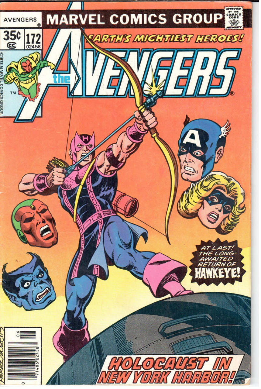 The Avengers (1963 Series) #172 Newsstand VG/FN 5.0
