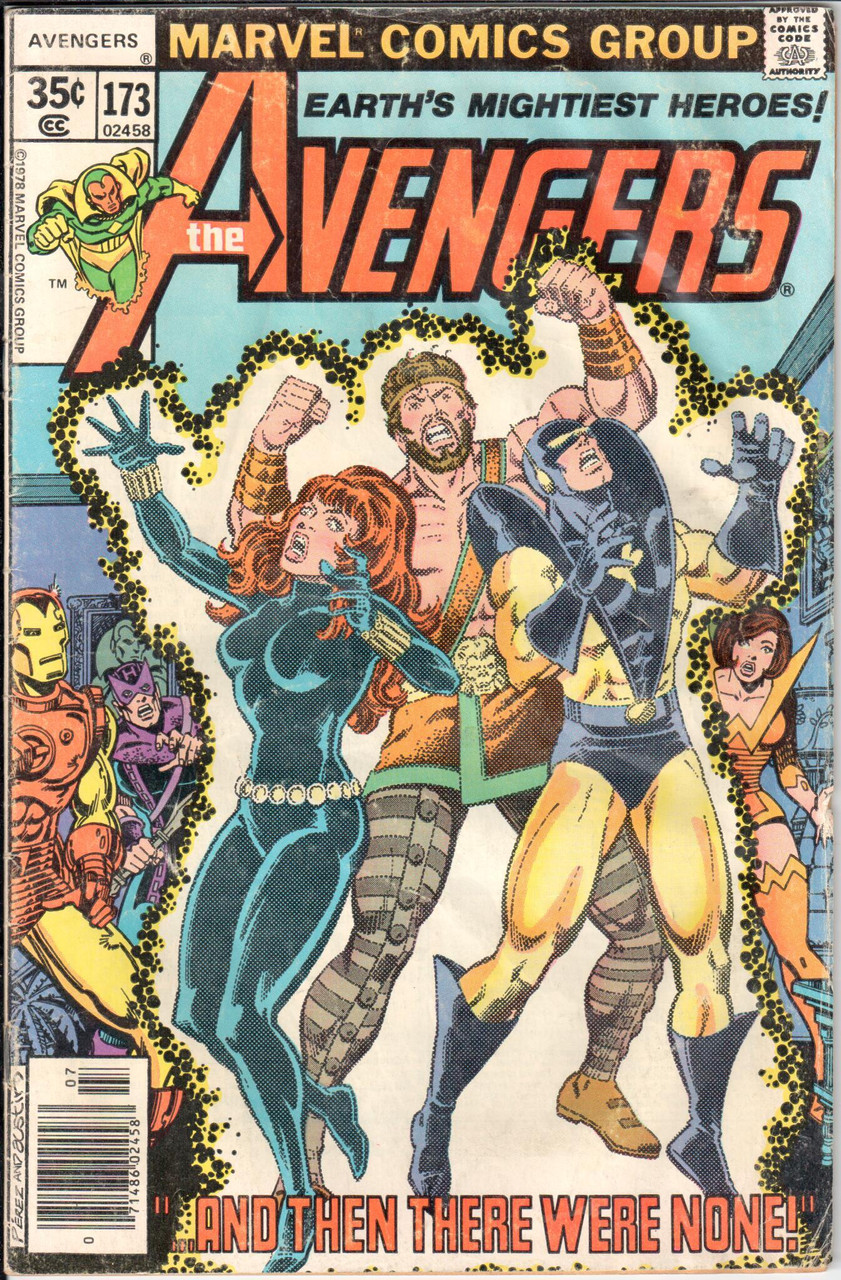 The Avengers (1963 Series) #173 Newsstand VG+ 4.5
