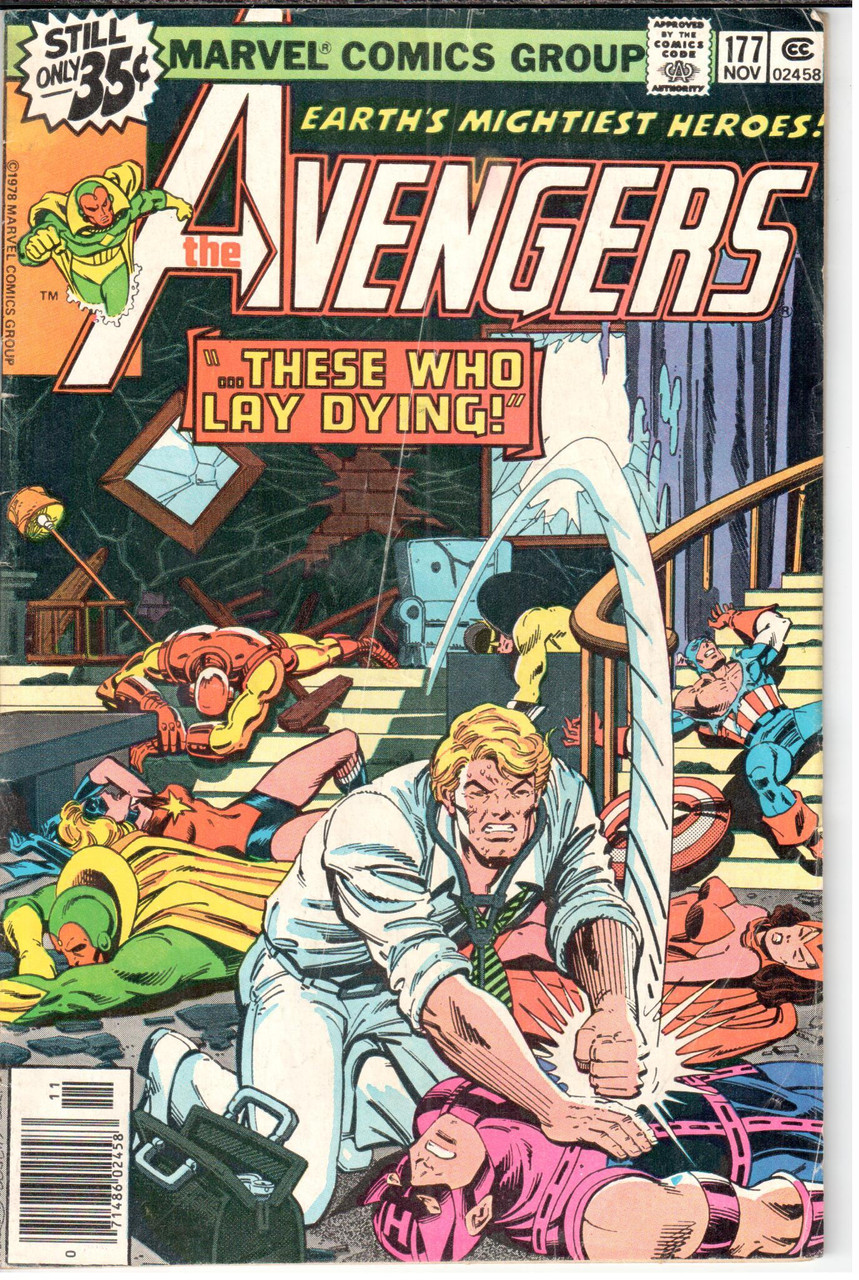 The Avengers (1963 Series) #177 Newsstand VG 4.0