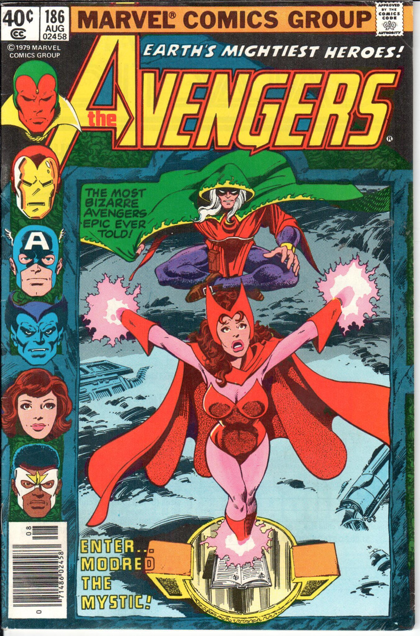 The Avengers (1963 Series) #186 Newsstand VF+ 8.5