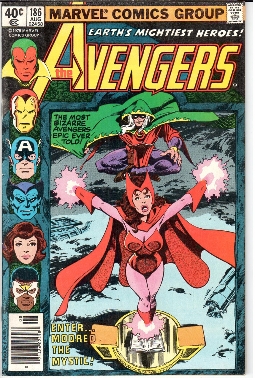 The Avengers (1963 Series) #186 Newsstand FN- 5.5
