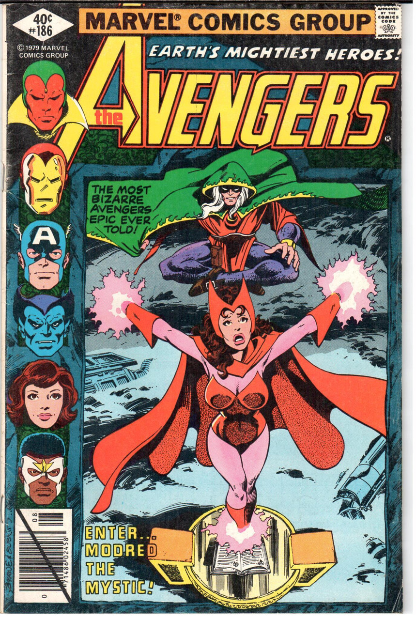 The Avengers (1963 Series) #186 Newsstand VG+ 4.5