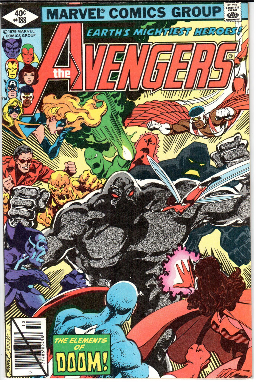 The Avengers (1963 Series) #188 Newsstand FN+ 6.5
