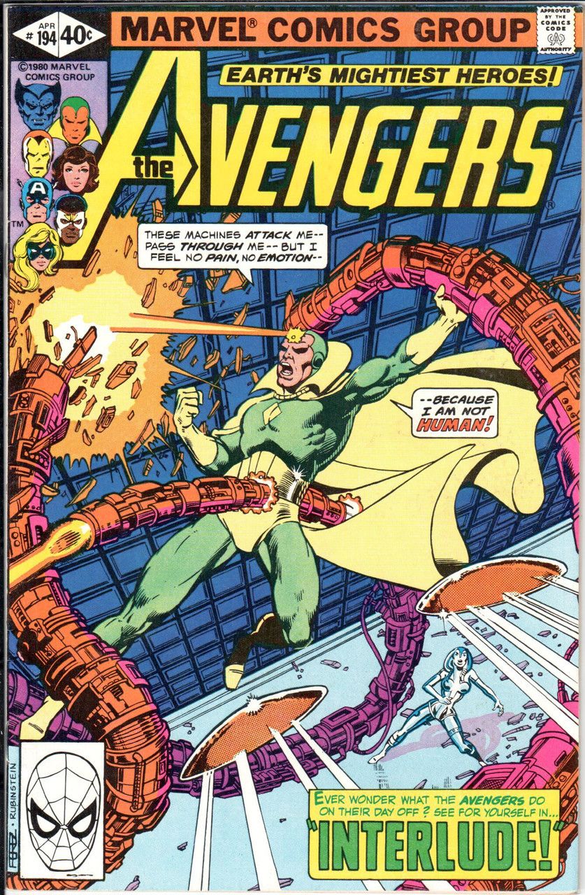 The Avengers (1963 Series) #194 NM- 9.2