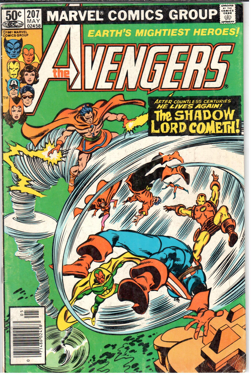 The Avengers (1963 Series) #207 Newsstand FN+ 6.5