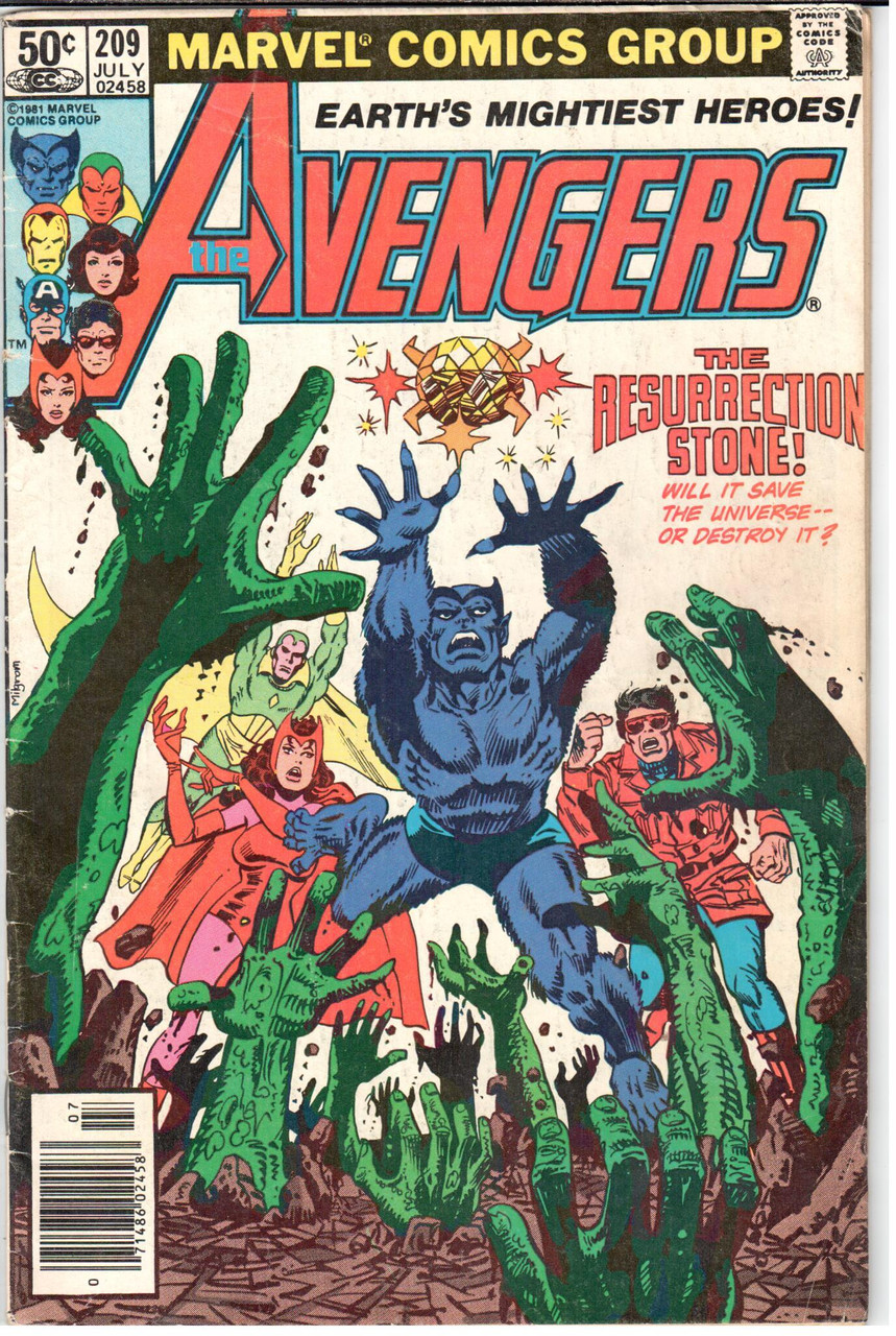 The Avengers (1963 Series) #209 Newsstand VG/FN 5.0