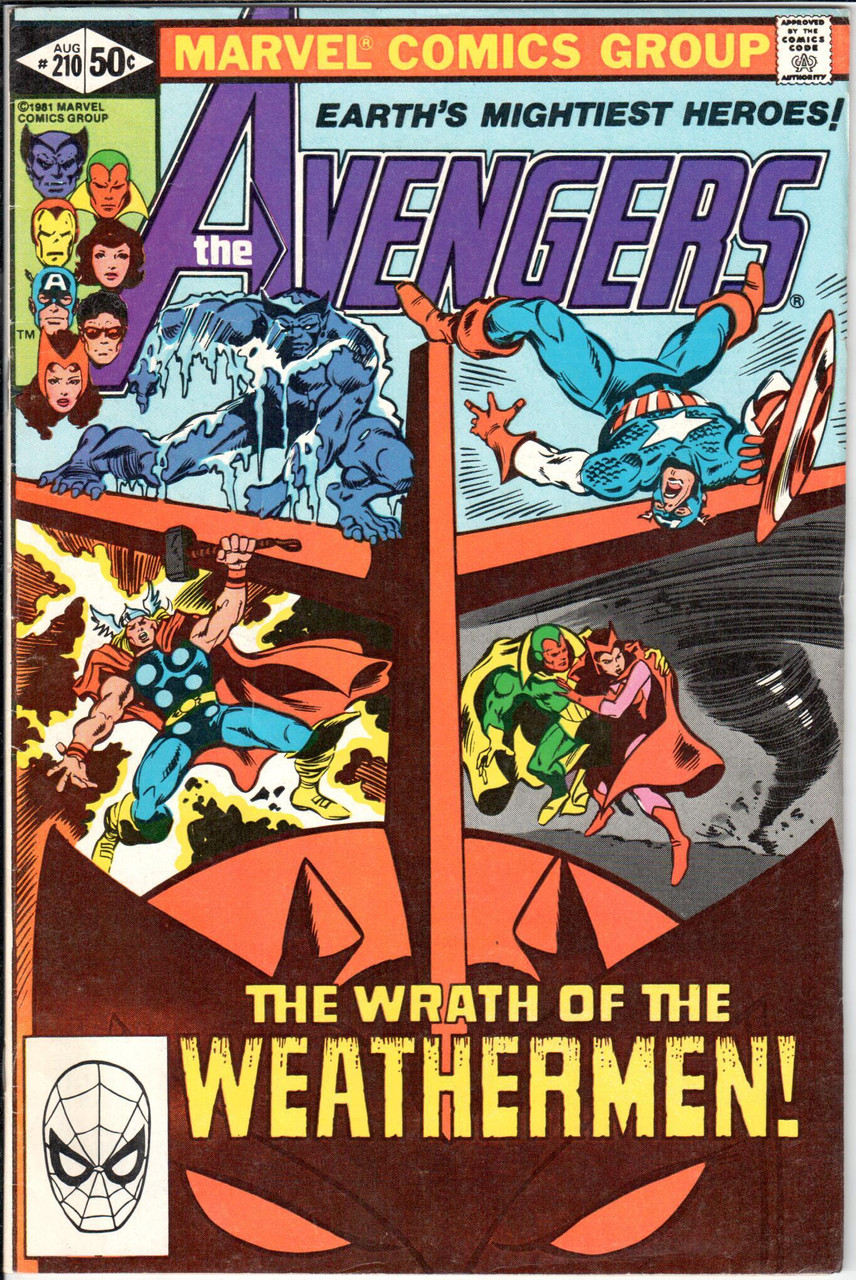 The Avengers (1963 Series) #210 Newsstand VG- 3.5