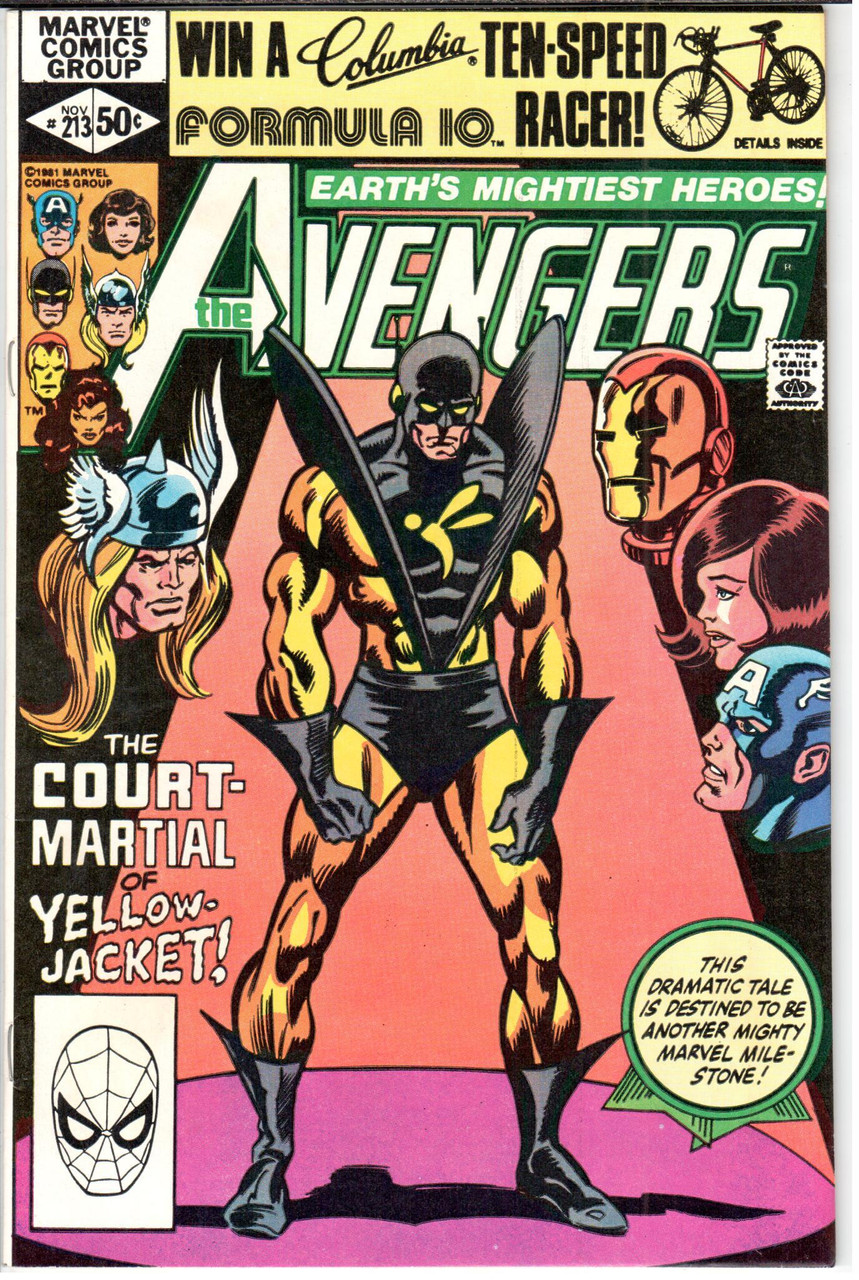 The Avengers (1963 Series) #213 Newsstand NM- 9.2