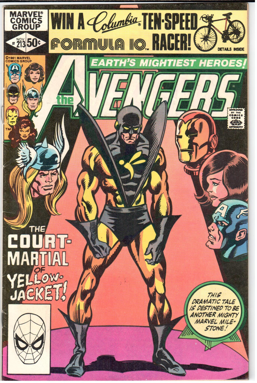 The Avengers (1963 Series) #213 FN+ 6.5