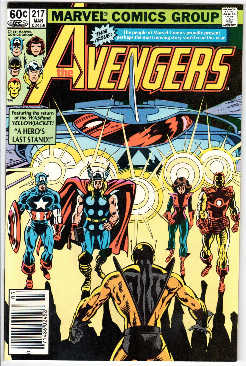 The Avengers (1963 Series) #217 NM- 9.2