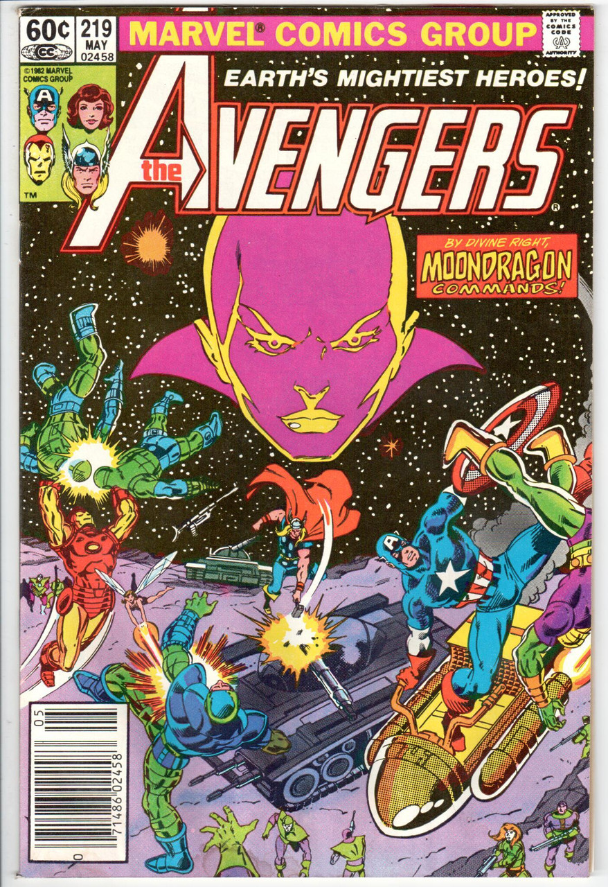 The Avengers (1963 Series) #219 Newsstand VG+ 4.5