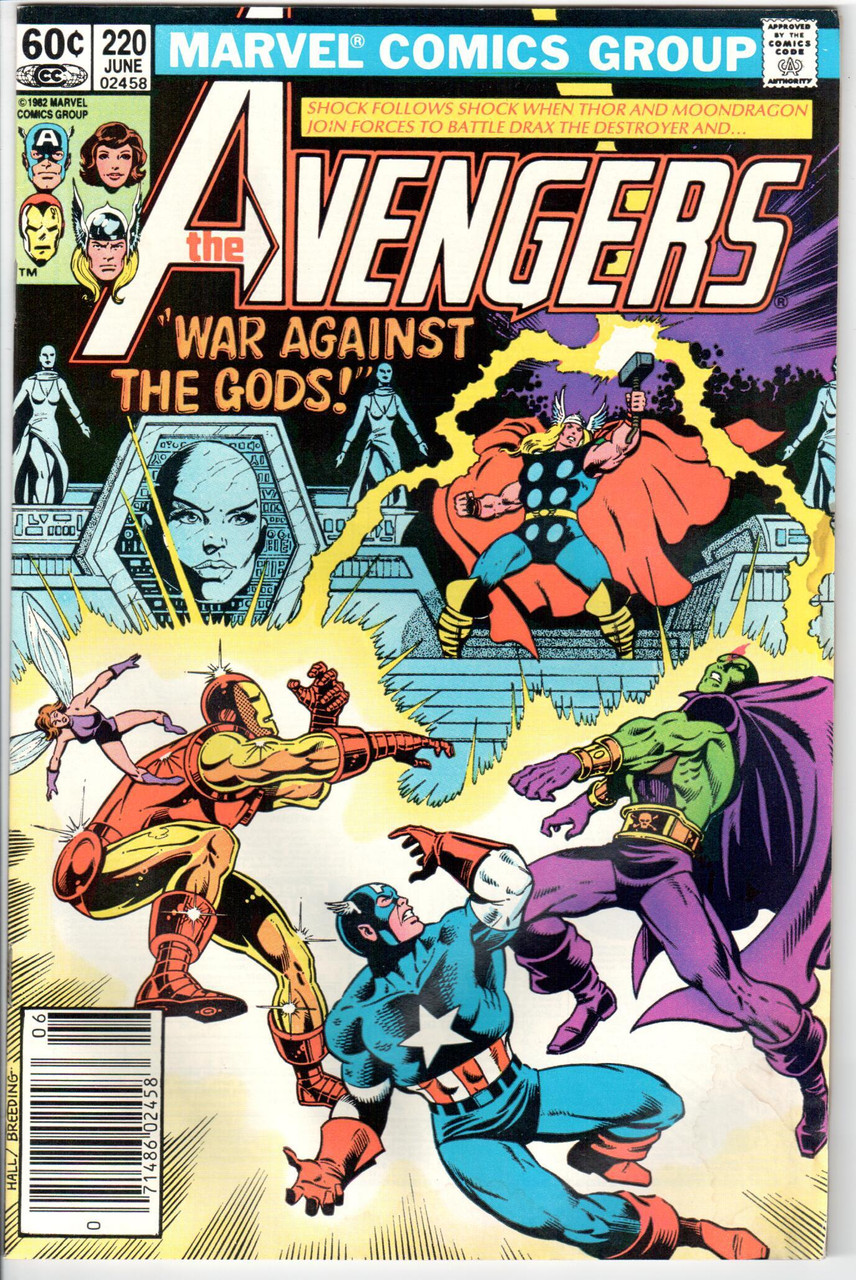 The Avengers (1963 Series) #220 Newsstand FN- 5.5