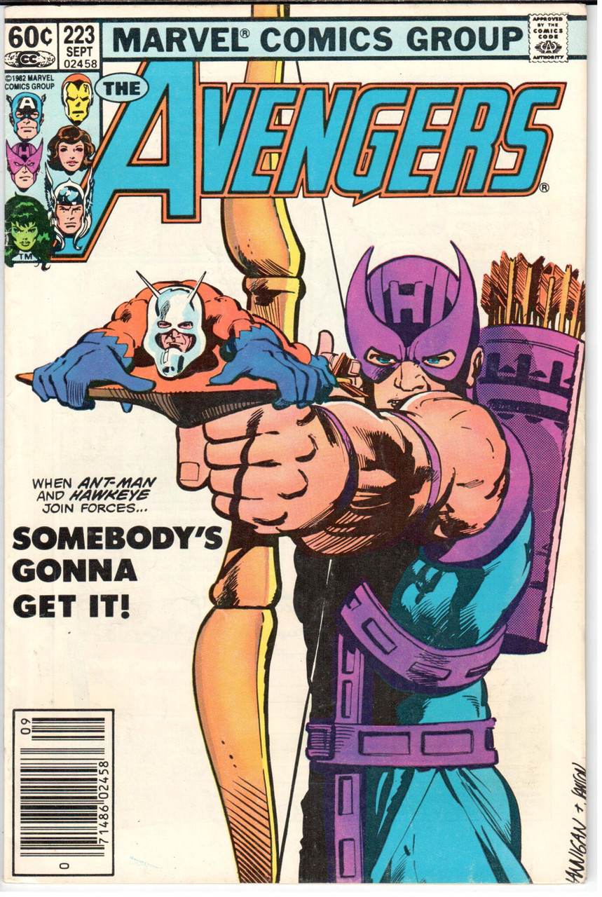 The Avengers (1963 Series) #223 Newsstand VG+ 4.5