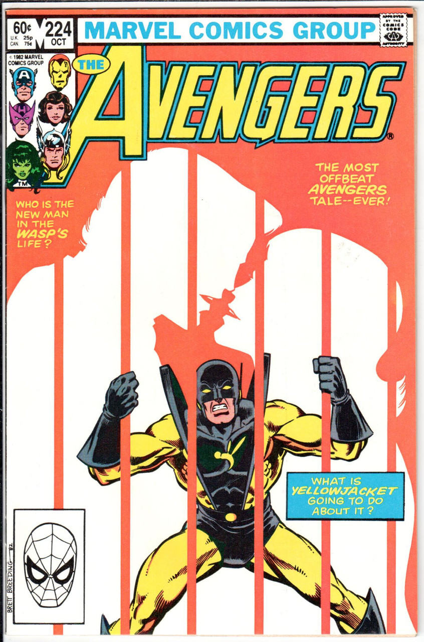 The Avengers (1963 Series) #224 NM- 9.2