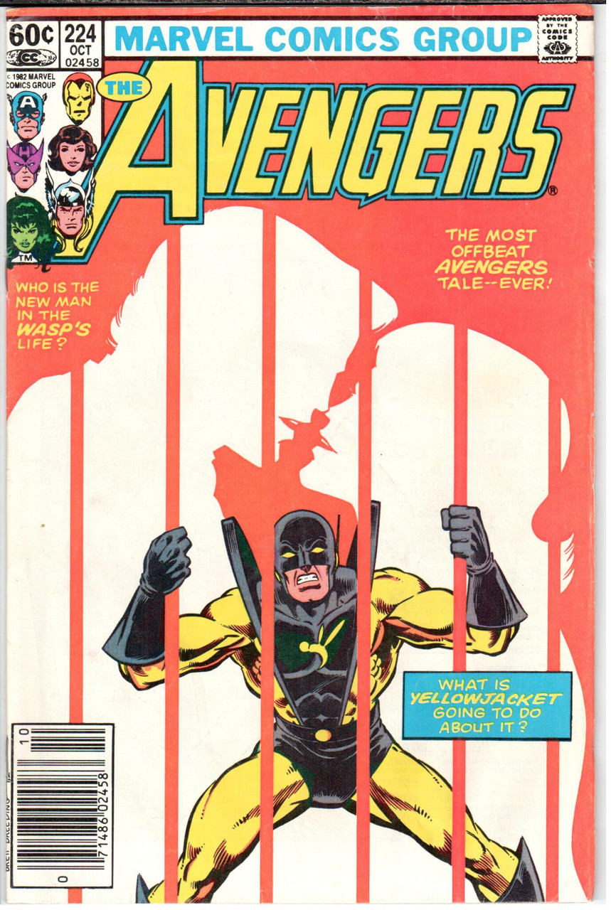 The Avengers (1963 Series) #224 Newsstand VG+ 4.5