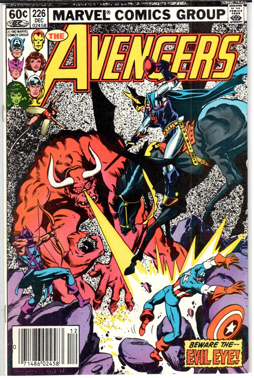The Avengers (1963 Series) #226 Newsstand NM- 9.2