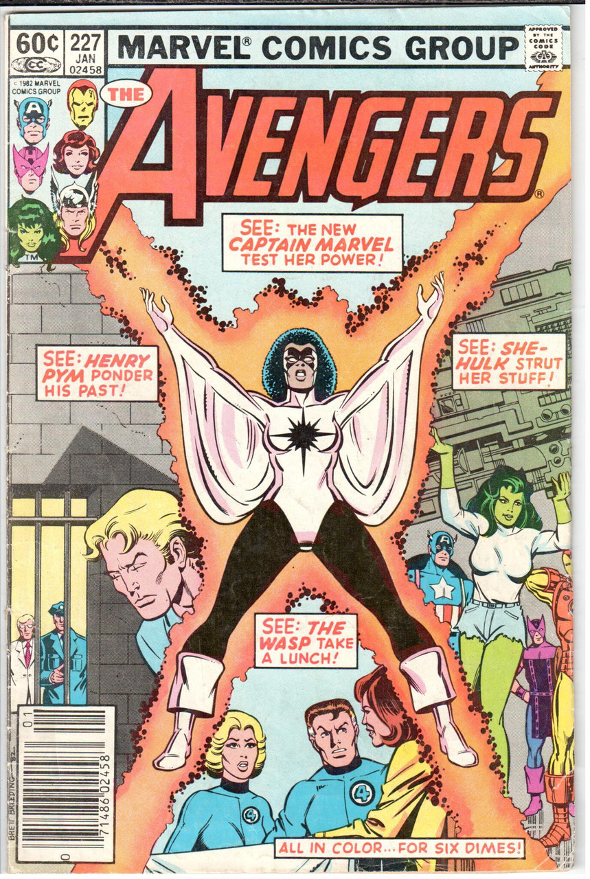 The Avengers (1963 Series) #227 Newsstand VG 4.0