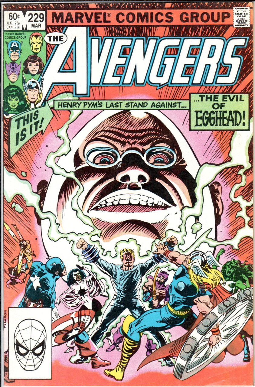 The Avengers (1963 Series) #229 VF 8.0