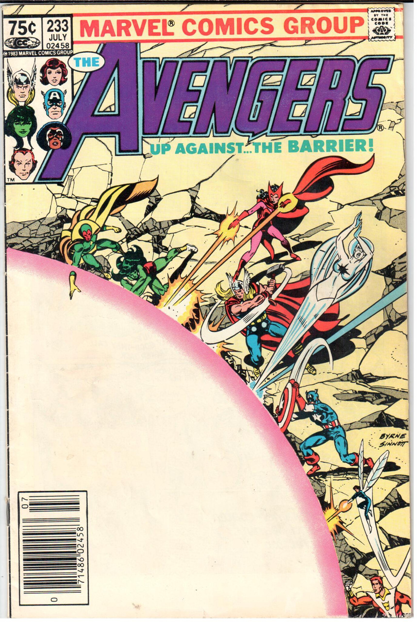The Avengers (1963 Series) #233 Newsstand FN- 5.5