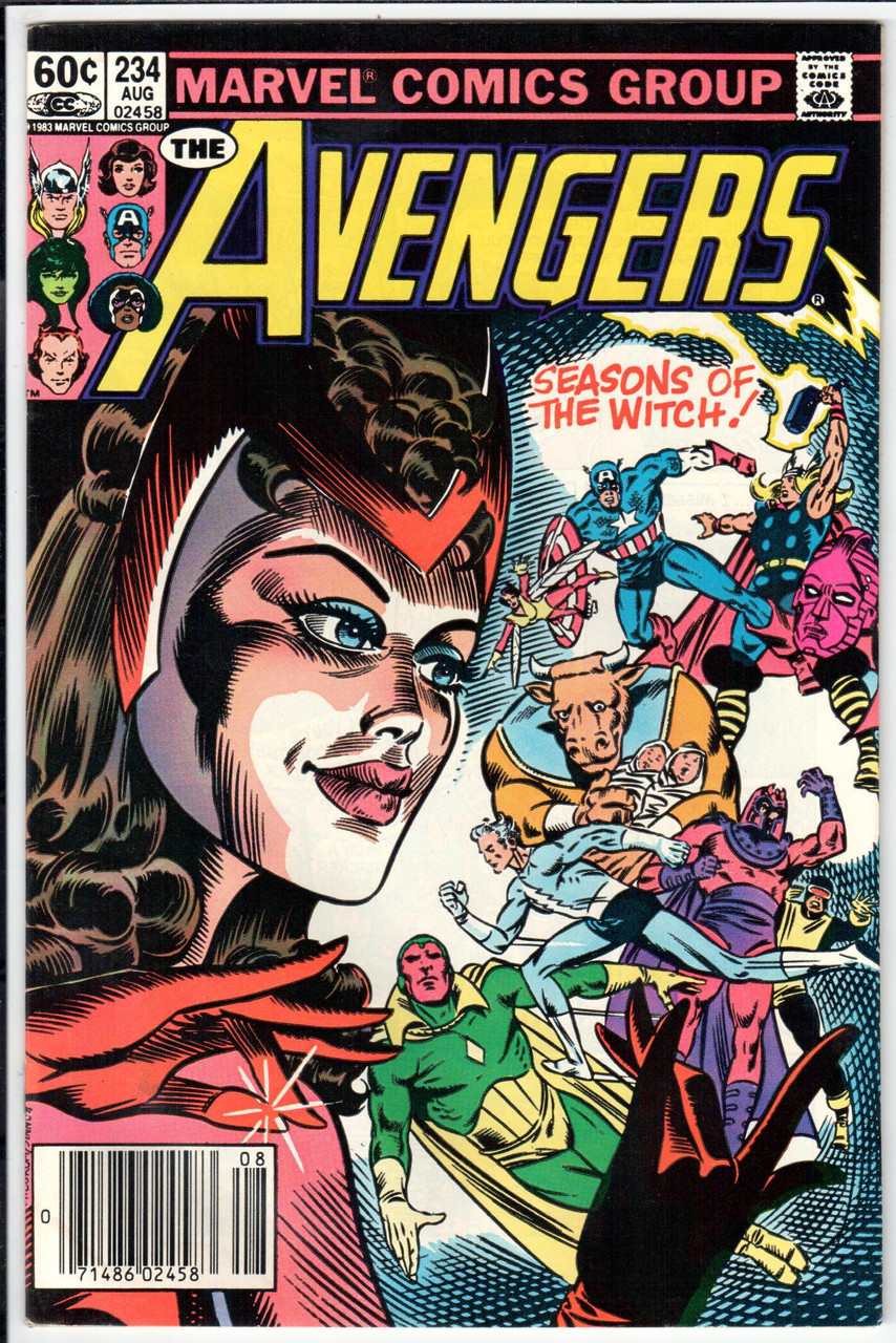 The Avengers (1963 Series) #234 Newsstand VF 8.0